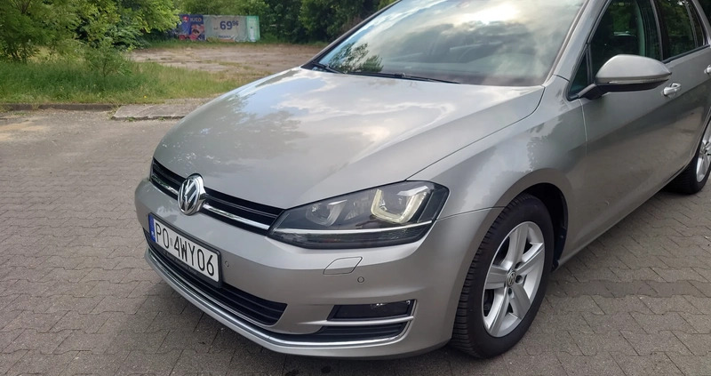 Volkswagen Golf cena 53000 przebieg: 95297, rok produkcji 2013 z Poznań małe 379